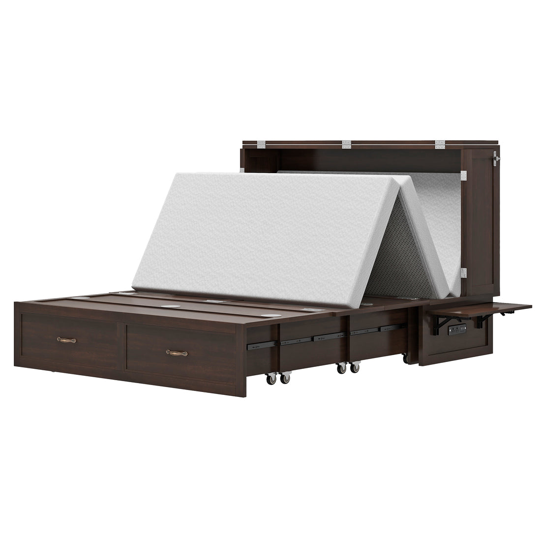 Solid wood Murphy bed sm-mfc-2