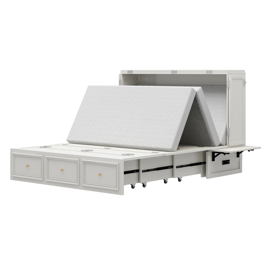 Solid wood Murphy bed sm-mfc-5