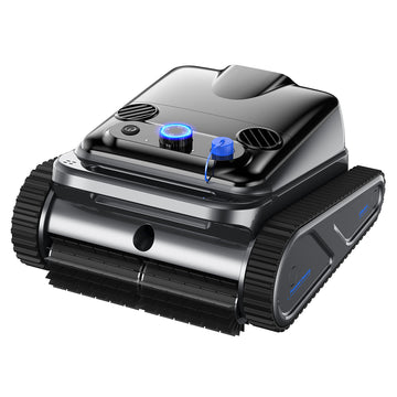 Robotic Pool Vacuum – Powerful Suction, Wall Climbing, Cordless