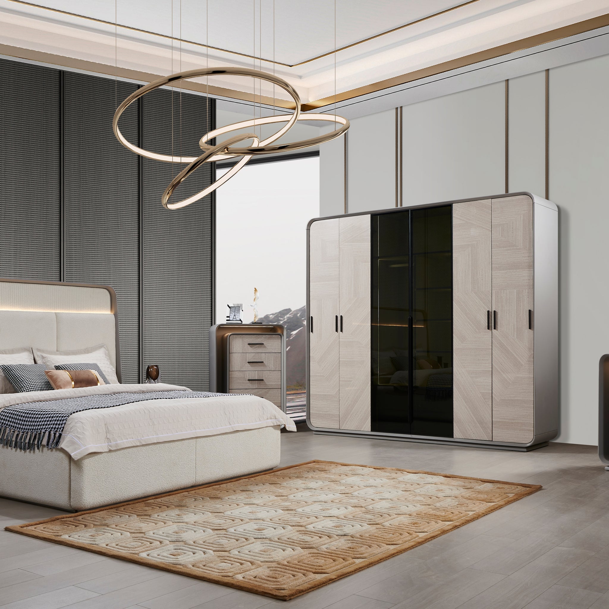 Sleek Modern Bedroom