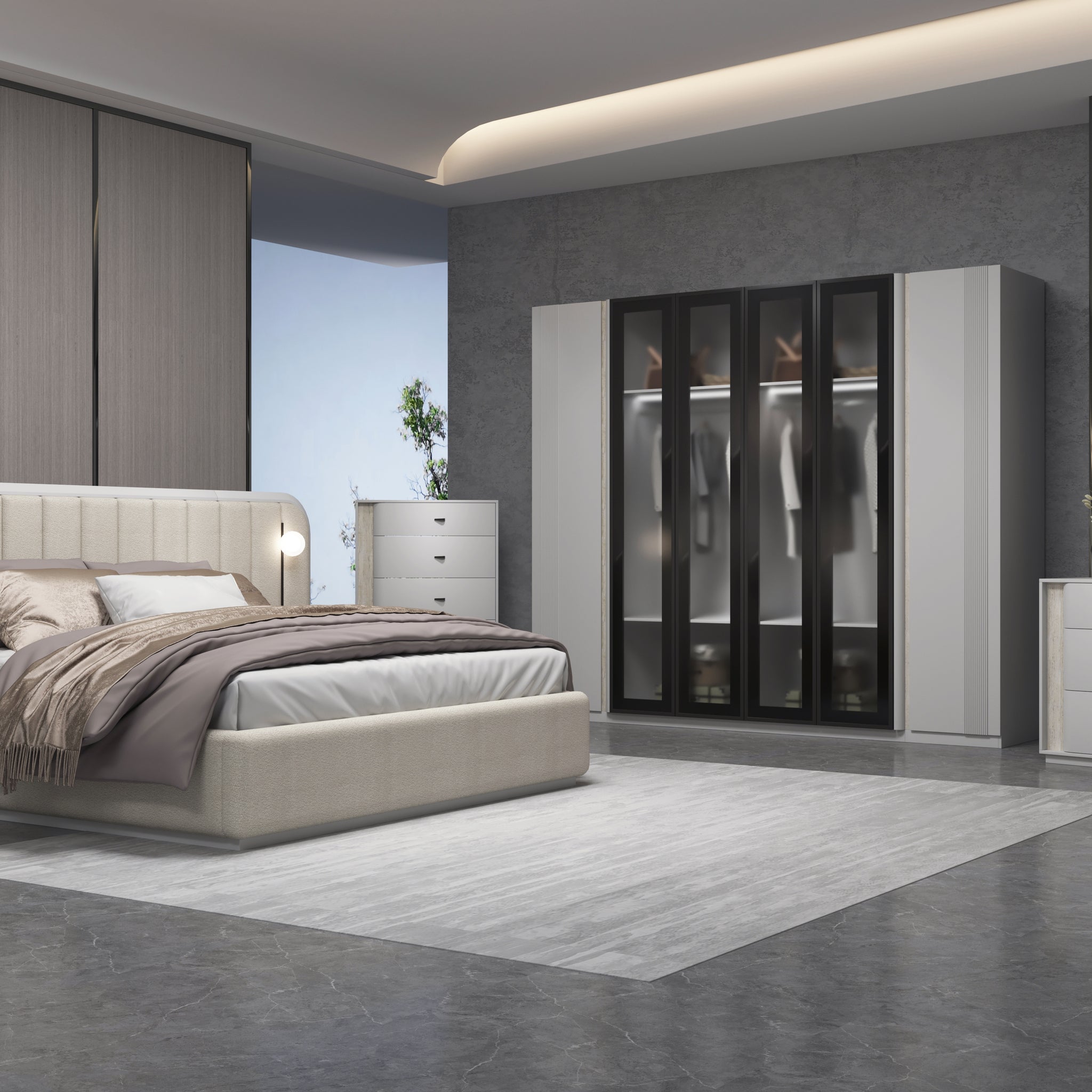 Sleek Modern Bedroom