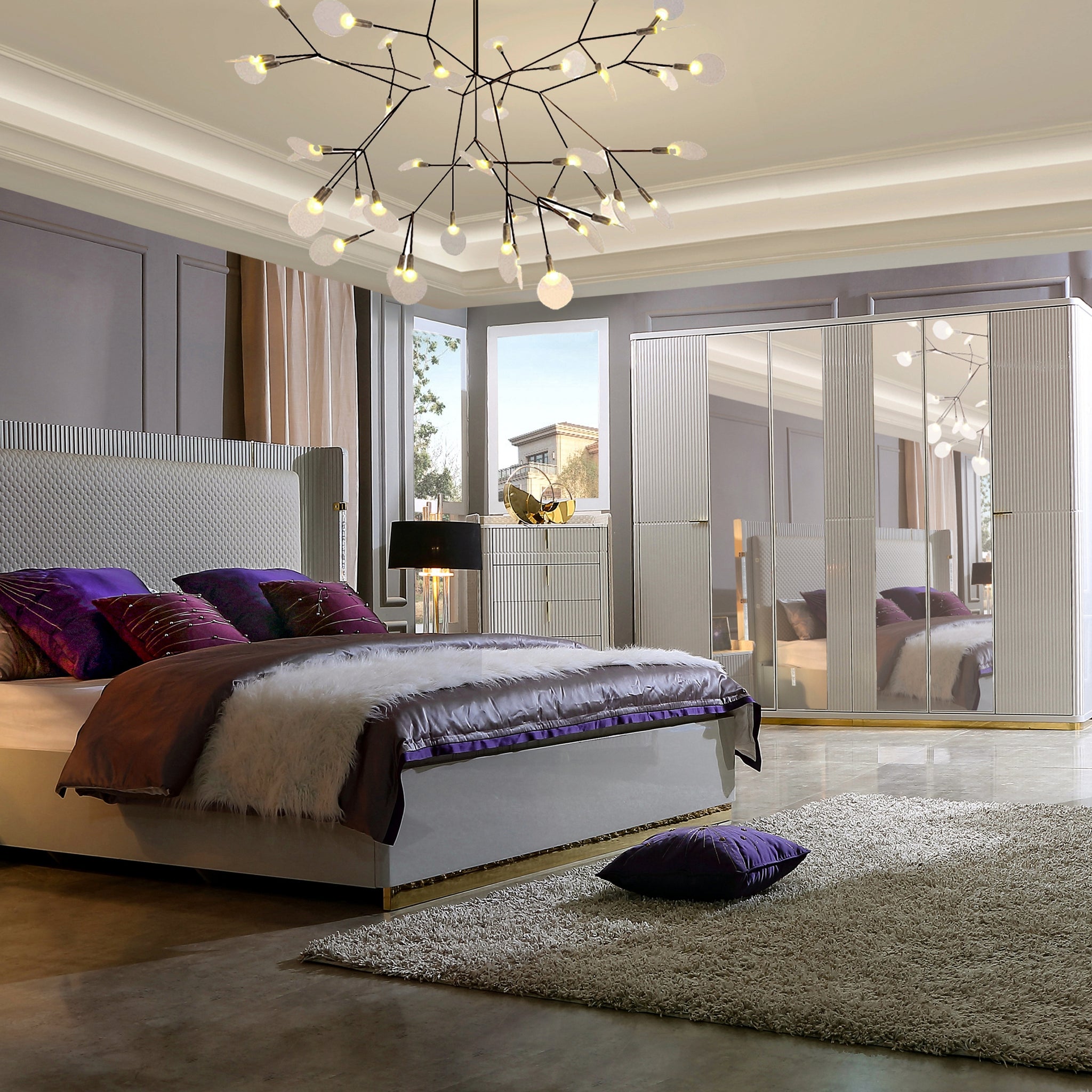 Glamorous Modern Bedroom